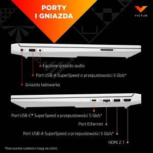 Laptop HP HP Victus 15 Ryzen 7 5800H 16GB 512GB SSD GTX 1650 7