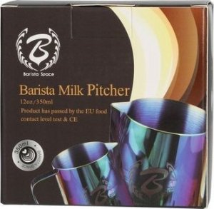 Barista Space Barista Space - Dzbanek do mleka czarny 350 ml 4