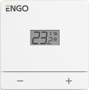 Engo Przewodowy regulator temperatury, biały zasilanie sieciowe 230V EASY230W 1