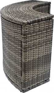 Thunder Szafka z drzwiami do kwadratowego JACUZZI THUNDER - kolor szary 4