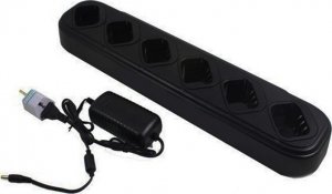 Krótkofalówka HamRadioShop Baofeng UV-5R sześciostanowiskowa ładowarka 4