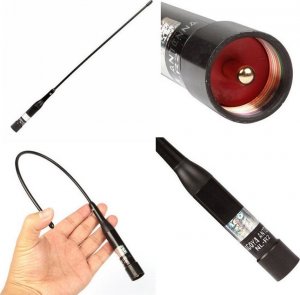 CB Antena HamRadioShop Nagoya NL-R2 dwupasmowa antena samochodowa o długości 39cm 3