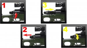tomdorix AWP Snajperka Karabin Wyborowy Na Kulki Air Soft Gun + 2x Granaty 4