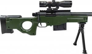 tomdorix AWP Snajperka Karabin Wyborowy Na Kulki Air Soft Gun + 2x Granaty 10