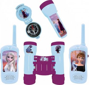 Lexibook FROZEN WALKIE-TALKIE KOMPAS LORNETKA LATARKA 1