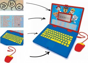 Lexibook PSI PATROL EDUKACYJNY LAPTOP KOMPUTER DLA DZIECI 5