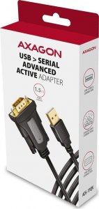 Kabel USB Axagon USB-A - RS-232 1.5 m Czarny (ADS-1PQN) 7