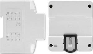 Qoltec Trójfazowy elektroniczny miernik zużycia energii na szynę DIN 230V LCD 4P 5