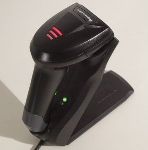 Czytnik kodów kreskowych Kim-Tech Skaner kodów kreskowych 1D 2D z ruchomą regulowaną podstawką 2.G Bluetooth 4