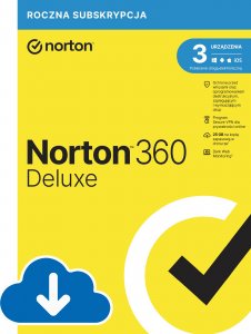 Norton 360 Deluxe 3 urządzenia 24 miesiące  (21441624) 1