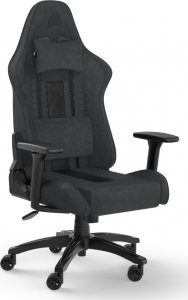 Fotel Corsair gamingowy TC100 Relaxed materiałowy Szary/Czarny 1
