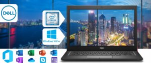 Laptop Dell Latitude 7290 Intel Core i5 8GB DDR4 128GB SSD Windows 10 Pro 12" 11