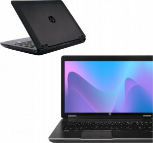 Laptop HP Zbook 17 G2 Intel Core i7 NVIDIA Quadro K1100M 16GB DDR3 128GB SSD DVD Windows 10 Pro 17" 1