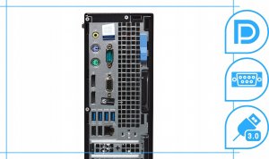 Komputer Dell Optiplex 7060 Sff Intel Core i5 16GB DDR4 1000GB SSD DVD Windows 11 Pro 5