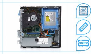 Komputer Dell Optiplex 7060 Sff Intel Core i5 8GB DDR4 256GB SSD DVD Windows 11 Pro 4