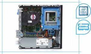 Komputer Dell Optiplex 5050 Sff Intel Core i5 16GB DDR4 256GB SSD Windows 10 Pro 4