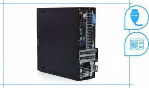 Komputer Dell Optiplex 5050 Sff Intel Core i5 16GB DDR4 256GB SSD Windows 10 Pro 6