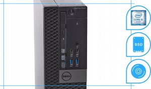 Komputer Dell Optiplex 7040 Sff Intel Core i5 8GB DDR4 1000GB SSD Windows 10 Home 3