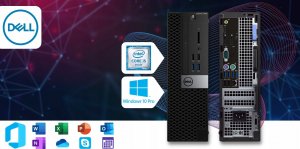 Komputer Dell Optiplex 7040 Sff Intel Core i5 8GB DDR4 1000GB SSD Windows 10 Home 9