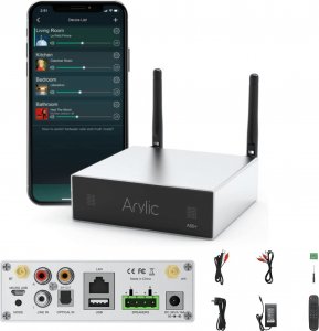 Arylic ARYLIC A50+ odtwarzacz sieciowy wzmacniacz 100W 1
