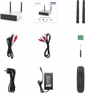 Arylic ARYLIC A50+ odtwarzacz sieciowy wzmacniacz 100W 12