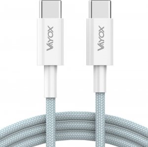 Kabel USB Vayox USB-C - USB-C 1 m Niebieski 1