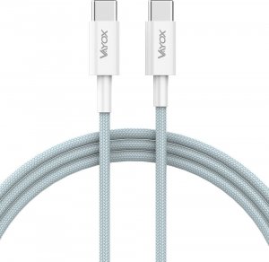 Kabel USB Vayox USB-C - USB-C 1 m Niebieski (9035-uniw) 8