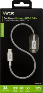 Kabel USB Vayox USB-C - USB-C 1 m Niebieski 6