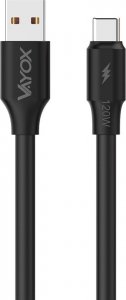 Kabel USB Vayox USB-A - USB-C 1 m Czarny (KX4240) 8