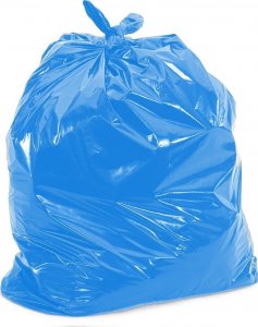 Bodex Worki na śmieci LDPE 120 L/10 sztuk niebieskie 2