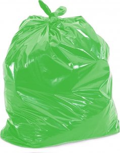 Bodex Worki na śmieci LDPE 120 L/10 sztuk zielone 2
