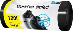 Bodex Worki na śmieci LDPE 120 L/10 sztuk czarne 4