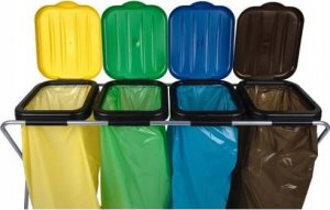 Bodex Worki na śmieci LDPE 60 L/10 sztuk zielone 6