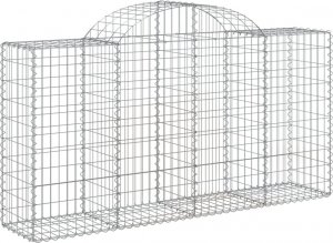 vidaXL Kosze gabionowe, 13 szt, 200x50x100/120cm, galwanizowane żelazo 3