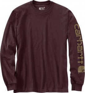Carhartt Koszulka Carhartt Logo Long Sleeve T-Shirt Port 1