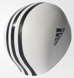 Adidas Czepek pływacki Silikonowy 802309 Biały (48100) 2