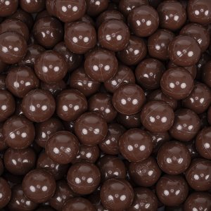 KiddyMoon KiddyMoon Plastikowe piłeczki 7cm brązowy 50 Zabawka zestaw kulek 2
