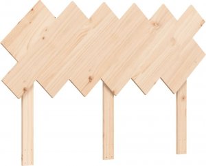vidaXL Rama łóżka z wezgłowiem, 4FT, mała podwójna, lite drewno 8