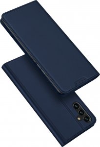 Dux Ducis Dux Ducis Skin Pro etui Samsung Galaxy A14 5G pokrowiec z klapką portfel na kartę podstawka niebieskie 1