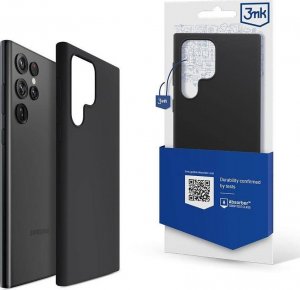 DefaultBrand Etui 3MK Silicone Case do Samsung  S23 Ultra S918 czarny/black 1