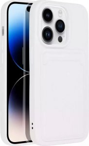 4kom.pl Futerał CARD CASE do IPHONE 14 PRO biały 2