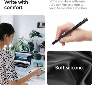 Spigen Etui Spigen DA201 Clip Case Apple Pencil 2 Black 6
