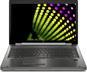 Laptop HP HP EliteBook 8770w Core i7 3520M (3-gen.) 2,9 GHz / 4 GB / 120 SSD / 17,3'' / Win 10 Prof. (Update) + Quadro K5000M 1