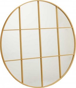 Gift Decor Lustro ścienne Okrągły Złoty Metal (100 x 2,5 x 100 cm) 1