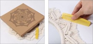 Tutumi LUSTRO ŚCIENNE BOHO 60CM 322051 7