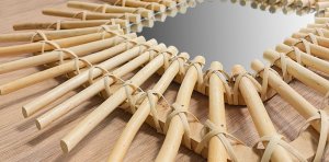 Tutumi LUSTRO ŚCIENNE BOHO 45CM QDJ071 6