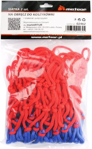 Meteor SIATKA NA OBRĘCZ DO KOSZA 2 szt. - 02462 3