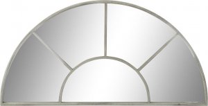 DKD Home Decor Lustro ścienne DKD Home Decor 122 x 2,5 x 62 cm Szary Metal Biały Vintage Okno 1