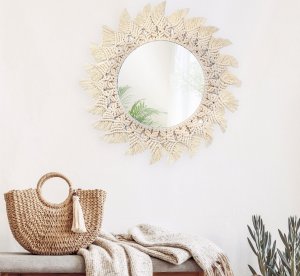 Tutumi LUSTRO ŚCIENNE BOHO 50CM 322086 2