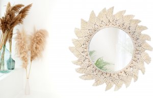 Tutumi LUSTRO ŚCIENNE BOHO 50CM 322086 3